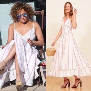 Reformation Daria Maxi Linen Dress